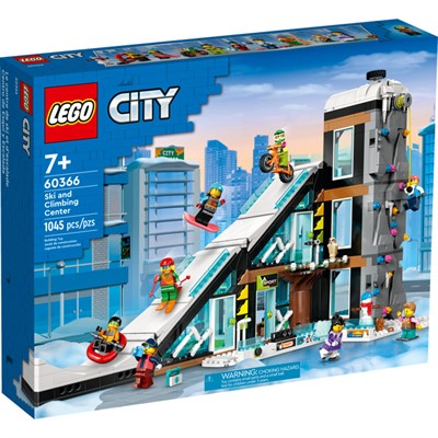 Конструктор LEGO City Центр лыжного спорта и скалолазания, 1045 деталей, 60366 5477 - фото 9445