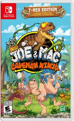 New Joe & Mac: Caveman Ninja - T-Rex Edition 5794 - фото 9773