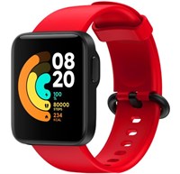 Аксессуар Ремешок DF для Redmi Watch 2 / 2 Lite Silicone Red xiClassicband-07 6443