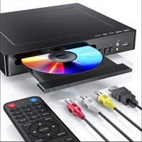 DVD-плеер ELECTCOM DVD225, черный, HD 1080P 10004