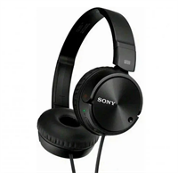 Проводные Наушники  Sony  с микрофоном, 3.5 мм, черный 10012