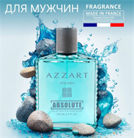 Туалетная вода мужская Absolute Azzart, 100 мл. Цитрусовый фужерный древесный 10298