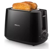 Philips Тостер HD2581/90 830 Вт тостов - 2, черный 10371