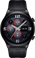 Honor Watch GS 3, SmartWatch с 1,43-дюймовым сенсорным AMOLED-экраном, фитнес-часы с пульсометром, мониторинг сна и уровня кислорода в крови для Android, GPS, срок службы батареи 14 дней, цвет Midnight Black 1000145