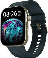 Умные часы Noise ColorFit Ultra 3 с Bluetooth-вызовами, самым большим 1,96-дюймовым AMOLED-дисплеем, металлическим корпусом премиум-класса, пульсометром, трекером активности, управлением жестами и силиконовым ремешком (бирюзово-синий) 1000156