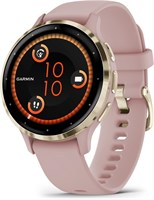 Умные часы GARMIN Venu 3S с ярким сенсорным экраном и Amoled | До 14 дней автономной работы и подробные функции для здоровья и хорошего самочувствия | Легкий корпус диаметром 45 мм с безелем из нержавеющей стали 1000185