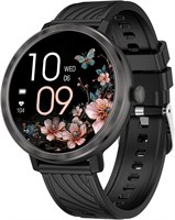 Умные часы для женщин, фитнес-трекер с сенсорным экраном AMOLED 1,19 дюйма, звонки и ответы на них, монитор сердечного ритма SpO2, водонепроницаемость IP68, умные часы с отслеживанием сна и активности для телефонов Android iPhone 1000197