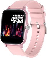 Fire-Boltt Beast Spo2 Смарт-часы с сенсорным экраном и диагональю 1,69 дюйма, самым большим в отрасли дисплеем, датчиком уровня кислорода в крови, пульсометром, несколькими циферблатами и длительным временем автономной работы (розовый) 1000264