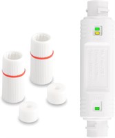 SinLoon IP67 Водонепроницаемый удлинитель PoE 100 м/250 м Удлинитель 10/100 Мбит/с Открытый повторитель PoE RJ45 Ethernet PoE удлинитель для IP-камеры Plug and Play (белый) 1003262