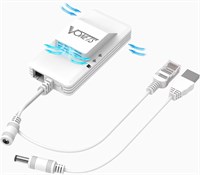 VONETS VAP11S-D232 Промышленный адаптер Wi-Fi/Ethernet 2,4G/5 ГГц Гигабитный беспроводной мост Порт локальной сети 100/1000 Мбит/с 2 последовательных порта 4 встроенных мощных антенны Ethernet Wi-Fi-адаптер 1003263