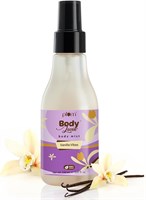 Спрей для тела Plum BodyLovin' Vanilla Vibes | 100% веганский | Теплый ванильный зимний ароматный спрей для женщин | Мгновенно обновляется 1004103