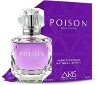 Aris Poison Eau de Parfum – древесные духи для женщин, стойкий женский аромат, женские духи, духи для женщин в дорожном размере, цветочно-фруктовые духи для женщин – женские духи – 100 мл 1004150