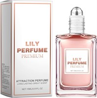 Lily Perfume Premium - Привлекательные духи? Lily of the Perfume Премиальное одеколонное масло с феромонами в шариковом исполнении для женщин, свежий, классический аромат, стойкий и чистый аромат -? 15 мл? 1004202