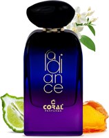 Духи Coral Radiance для женщин - 100 мл | Парфюмированная вода | Стойкий фруктово-цветочный аромат с мускусом и амброй | Роскошные духи, сделанные в Дубае 1004226
