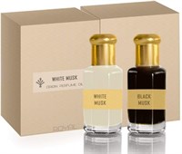 Коллекция TSZ Scent Holiday Musk — подарочный набор масляных духов Tahara & Black Musk, 12 мл, стойкий аромат унисекс для мужчин и женщин, 2 шт. 1004250