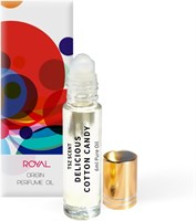 Шариковое парфюмерное масло TSZ Scent Cotton Candy — сладкий и стойкий аромат для женщин, 6 мл — неотразимый, мягкий и женственный аромат 1004299