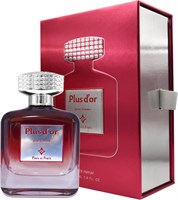 Plus d'or Perfume 100 мл — парфюмированная вода — стойкий женский аромат премиум-класса с замшей и бурбонской ванилью 1004412