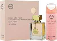 Armaf Perfumes Club De Nuit Women Подарочный набор из 2 предметов, парфюмированная вода 100 мл, спрей для тела 200 мл, духи для женщин 1004445