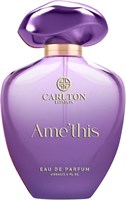 Carlton London Women Eau De Parfum AME'THIS - 100 мл, ароматы сандалового дерева, кедра, апельсина и шалфея I Роскошные духи для женщин 1004485