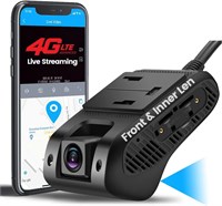Живое видео и 24-часовой удаленный монитор, 4G и Wi-Fi, двойная видеорегистратор, передняя и внутренняя камера для автомобилей, 1080P, автомобильная камера Jimi JC400P, записывающее устройство для вождения | GPS-трек | G-сенсор | Циклические записи | Анал 3932278981