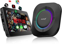 Carlinkit Tbox S2 LED, Android 13, 8+128 ГБ с 8-ядерным беспроводным адаптером Qualcomm «3-в-1» с CarPlay/Android Auto/Play Store/потоковое видео/игровым хабом/встроенным GPS 3323550766