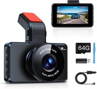 Передняя автомобильная видеорегистратор, автомобильная камера FHD 1080P, широкий угол обзора 170°, WDR, камера на приборной панели автомобиля, 3,0-дюймовый дисплей, видеорегистратор, автомобильная видеокамера, циклическая запись, ночное видение, обнаружен 3276881562