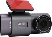 Видеорегистратор, передняя и задняя камеры видеорегистратора 4K + 1080P, видеорегистратор для автомобилей, датчик G, круглосуточная парковка, ночь, широкий угол обзора 170 ° 2903749216
