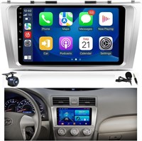Автомобильный стереоэкран Android для Toyota Camry 2007-2011 гг., 9-дюймовое головное устройство, автомобильная стереосистема с сенсорным экраном HD, беспроводной CarPlay, Android Auto, GPS, Wi-Fi, камера, быстрый интерфейс Bluetooth (8 + 128 ГБ Carplay) 4132879878