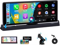 Экран Apple Carplay для автомобиля Уникальный кронштейн 10-дюймовый IPS Wireless Car Play и Android Auto Screen с навигационной зеркальной связью Видео Bluetooth/FM/AUX Воспроизведение музыки Голосовое управление Googel/Siri 1046921456