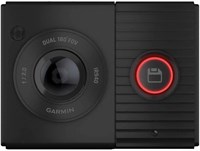 Компактный тандемный видеорегистратор GARMIN с двумя объективами на 180 градусов | Внутренняя линза имеет функцию ночного видения с технологией NightGlo | Двойное зарядное устройство USB 3993605637