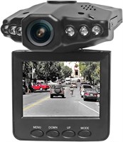 Резервная камера Halamodo Dash Cam для автомобилей Передняя мини-камера на приборной панели автомобиля с ночным видением 2,5-дюймовый HD-дисплей, широкий угол обзора 150 °, автоматическая циклическая запись при парковке 24 часа 1240364142
