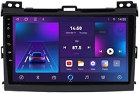 Автомобильный стереофонический мультимедийный проигрыватель Fabrik® с полным сенсорным экраном для Toyota Prado 2004–2009 годов выпуска, система Android, планшеты IPS AHD, видео и музыкальный плеер, Bluetooth, FM-радио, GPS (плеер Android 2 + 32 ГБ) 2402975285