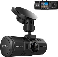 Vantrue N2 Pro Uber Dual Dash Cam Инфракрасное ночное видение Двойная передняя и внутренняя видеорегистратор с разрешением 1920x1080P, одинарная фронтальная камера 2,5K 2560x1440P, автомобильная камера с углом обзора 310 градусов, режим парковки, поддержк 2887865541