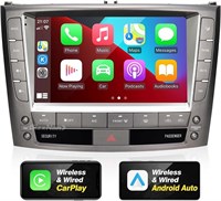 Автомобильная стереосистема Android для Lexus IS250 IS200 IS300 IS300C 2006-2009 4 ГБ ОЗУ Поддержка Apple Carplay Android Auto Беспроводная связь QLED Быстрый интерфейс Быстрая загрузка Камера AHD в комплекте Поддержка SIM-карты Климат-контроль 1714894691