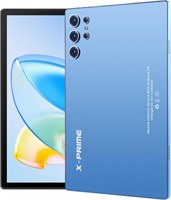 X-Prime S25 Ultra 10,1-дюймовый планшет на базе Android 15 с клавиатурой и мышью | 5G + Wi-Fi | HD+ AMOLED-дисплей 3000x1440 | Две SIM-карты | Двойная камера | Google Meet & Zoom (синий) 1000000003
