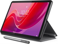 Lenovo Tab M11 с чехлом Folio и ручкой, 11-дюймовый WUXGA (1920x1200), IPS, 400 нит, защита от отпечатков пальцев, 90 Гц, сенсорный дисплей, процессор MediaTek Helio G88, 4 ГБ ОЗУ, 128 ГБ встроенной памяти, Android 13 — [ZADA0189AE] 1000000012