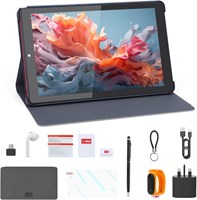 Планшет C idea, 9 дюймов, Android 13, 8 ГБ ОЗУ, 512 ГБ ПЗУ, 5G LTE со слотом для SIM-карты, IPS-дисплей 1280*800, аккумулятор 8000 мАч, Wi-Fi и Bluetooth — в комплект входит защитный чехол и стилус, CM935pro (красный) 1000000027