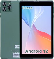 C idea C idea 8-дюймовый планшет, 8 ГБ ОЗУ, 512 ГБ встроенной памяти, телефонный вызов 5G LTE, экран IPS 800x1280, планшет на базе Android 12.0 с двойной камерой 5 МП + 8 МП, 8000 мАч CM818 (зеленый) 1000000050