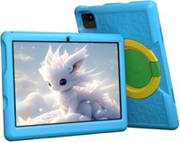 Детский планшет 10,1-дюймовый Android 13, четырехъядерный процессор, 64 ГБ ПЗУ, 1280x800, IPS, сенсорный экран, родительский контроль, планшетный ПК с противоударным чехлом (синий) 1000000085