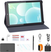 Планшет C idea 9 дюймов, планшет Android 13.0 с 8 ГБ ОЗУ, 512 ГБ ОЗУ, камерой 5 МП + 8 МП, SIM-картой 5G, аккумулятором 8000 мАч, кожаным чехлом, CM935 Pro в подарок (розовый) 1000000092