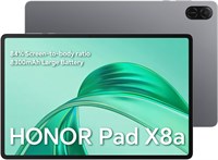 Планшет HONOR Pad X8a, 4 ГБ, 128 ГБ, с возможностью расширения до 1 ТБ, 11-дюймовый дисплей, 90 Гц, аккумулятор 8300 мАч, Snapdragon 680, Android 14, планшет с Wi-Fi, серый 1000000122