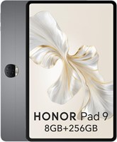 Планшет HONOR Pad 9, 8 ГБ, 256 ГБ, полноэкранный дисплей 12,1 дюйма, 120 Гц, 2,5K, Snapdragon 6 Gen 1, 8 динамиков, металлический корпус, Android 13, планшет Google Service WiFi, серый 1000000143