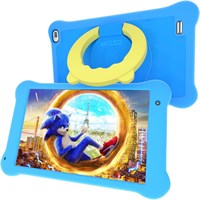 AEEZO Kids Tablet 7-дюймовый планшетный ПК с поддержкой Wi-Fi, Android 10, FHD, 1024 x 600, IPS-экран, 2 ГБ ОЗУ, 32 ГБ ПЗУ, планшет для родительского контроля (розовый) (новый синий) 1000000168