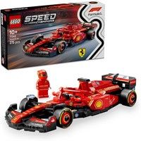 LEGO Speed ??Champions Ferrari SF-24 F1 гоночный автомобиль с коллекционной минифигуркой гонщика Формулы 1 - наборы моделей для мальчиков и девочек от 10 лет или взрослых фанатов автоспорта 77242 1000000186