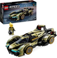 LEGO Speed ??Champions Lamborghini Lambo V12 Vision GT Super Car Toy для мальчиков и девочек от 10 лет, набор для сборки моделей транспортных средств, украшение для детской спальни, идея подарка на день рождения 76923 1000000187
