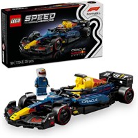 LEGO Speed ??Champions Oracle Red Bull Racing RB20 Модель гоночного автомобиля F1 с коллекционной минифигуркой гонщика Формулы 1 — набор для демонстрации взрослым любителям автоспорта и гонок 77243 1000000192