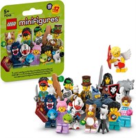 LEGO Minifigures Series 27 Mystery Box, получите 1 из 12 коллекционных фигурок, включая Купидона, Птеродактиля, гонщика на реактивном ранце и многое другое - Игрушки для мальчиков и девочек от 5 лет 71048 1000000206