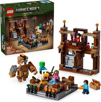Бойцовский ринг LEGO Minecraft Woodland Mansion — интерактивная строительная игрушка — вкл. минифигурки Малыша-Зомби, Стива, Гаррета и Генри — набор для съемок для мальчиков, девочек и любителей игр от 10 лет — 21272 1000000209