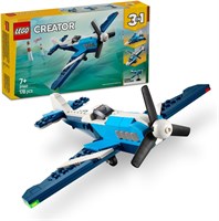 LEGO Creator 3in1 Самолет: гоночный самолет - Трансформируется в модель реактивного самолета или вертолета - Набор для строительства транспортных средств для мальчиков и девочек от 7 лет - Веселая идея подарка на день рождения - 31160 1000000208
