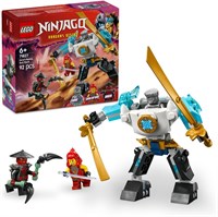Боевой костюм робота Зейна LEGO NINJAGO - игрушка ниндзя с 3 минифигурками - набор для ролевых игр Dragons Rising - идея подарка на день рождения для мальчиков и девочек от 6 лет 71827 1000000236
